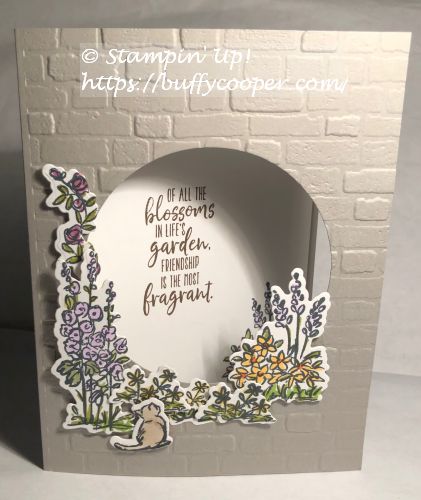 Grace S Garden Stamping With Buffy