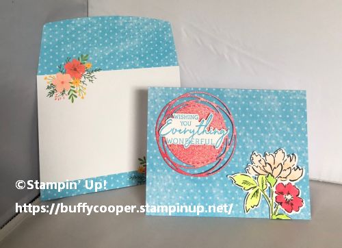 Tea boutique Cards & Envelopes, Stampin' Up!, Hand-Penned Petals, Charming Sentiments, Stampin' Up!