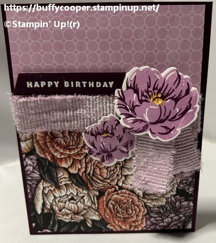 Two-Tone Floral, Favored Flowers, Something Fancy, Stampin' Up@