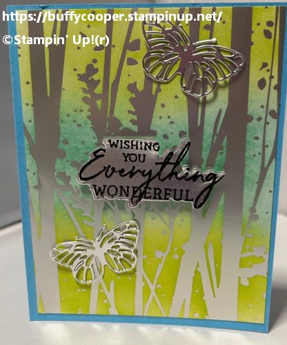 Stampin' Up!, Naturally Gilded, Brilliant Wings, Charming Sentiments